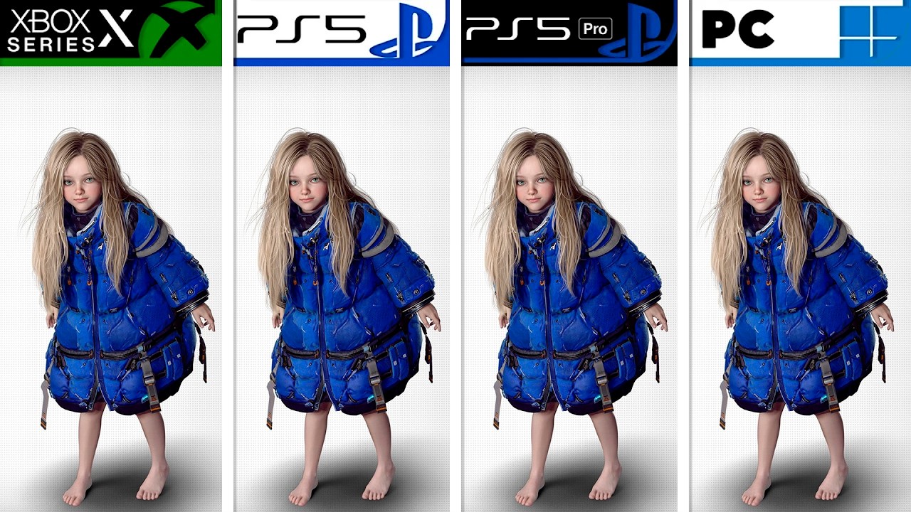 Pragmata | PS5 - PS5 Pro - Xbox Series - PC | Final Graphics Comparison