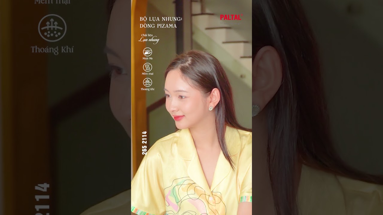 Set đồ bộ nữ kiểu quần đùi tay liền chất lụa nhung 265p 2114