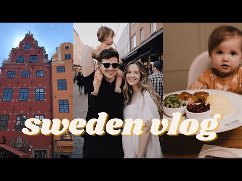 Sweden Travel Vlog | 2 weeks in Europe with a baby