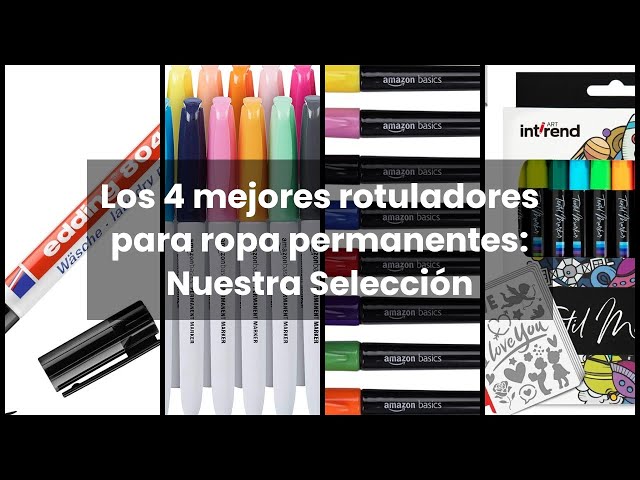 Vídeo relacionado con 40 Rotulador Textil Permanente - Rotuladores para Tela No Tóxica y Indeleble, Rotulador Permanente con Punta Fina - Perfecto para Camisetas, Bolsas, Tote Bag y Otros Tejidos - Para Niños y Adultos