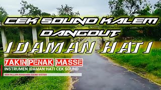 Download lagu Cek Sound Dangdut Kalem Full bass glerr horeg Idam... mp3