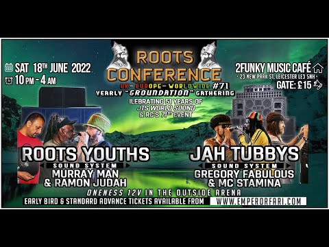 JAH TUBBY'S + GREGORY FABULOUS & MC STAMINA - ROOTS YOUTHS + MURRAY MAN & RAMON JUDAH - 12V ONENESS