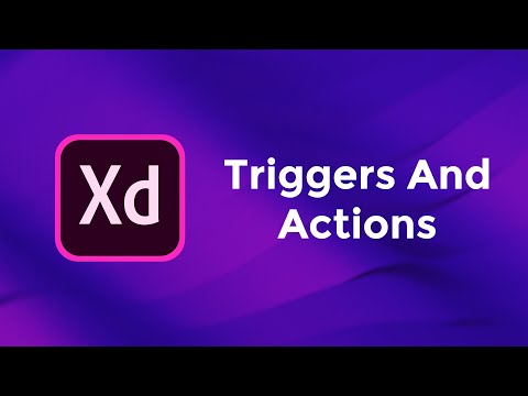 Triggers and Actions - Adobe Xd Basics Course