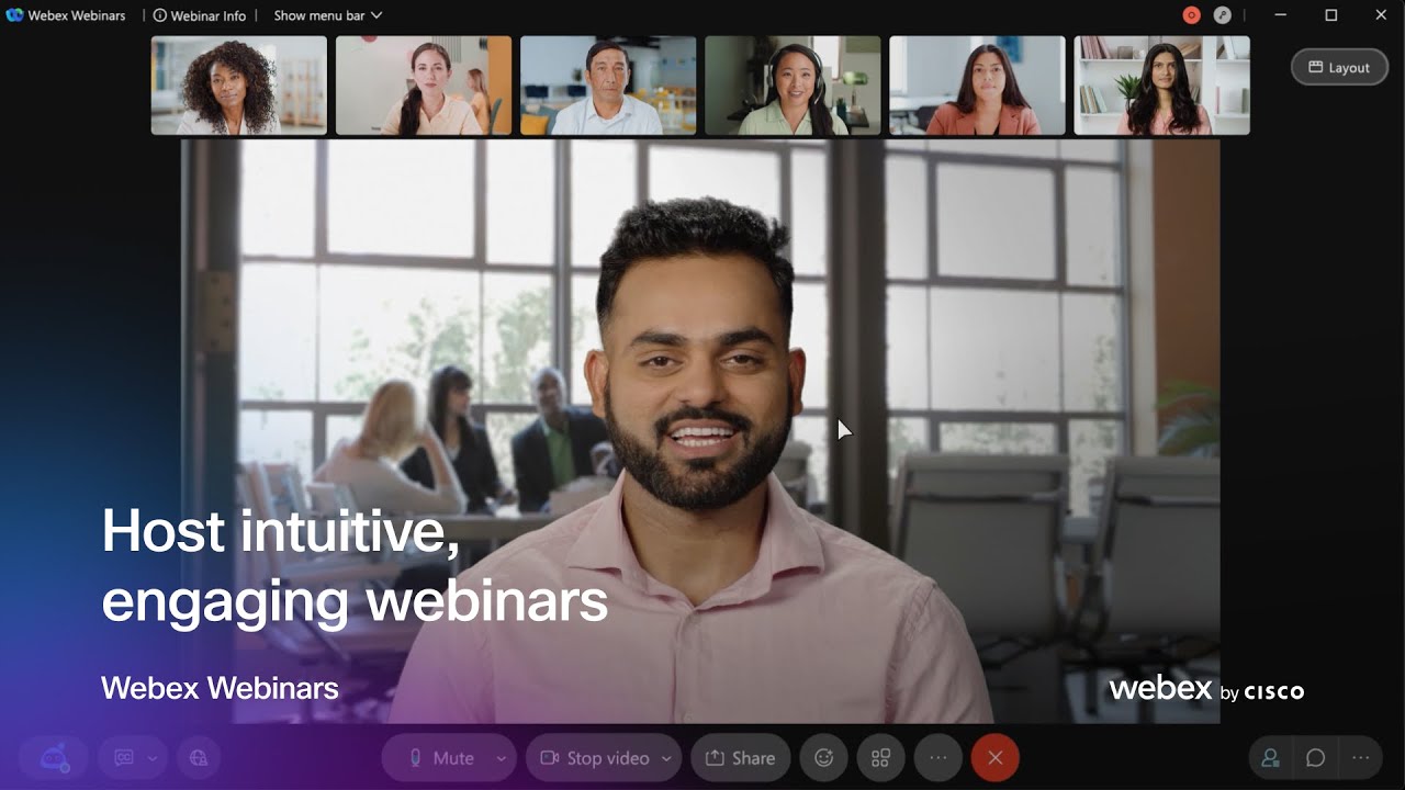 Experience Webex Webinars in action | Demo