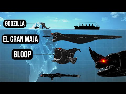 El Gran Maja & Bloop | Size Comparison vs Legendary Sea Monsters