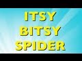 Itsy Bitsy Spider Children Song Finger Play | Cullen’s Abc’s