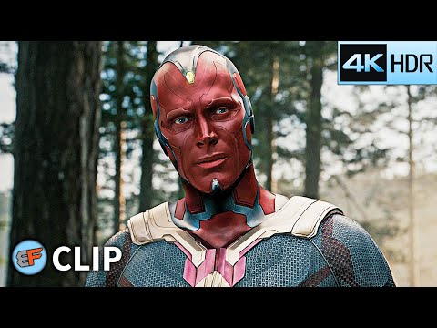 Vision Destroys The Last Ultron Scene | Avengers Age of Ultron (2015) 4K HDR Movie Clip