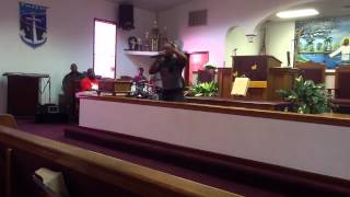 William Demps sing What A Friend We Have In Jesus at family reunion July 14, 2012