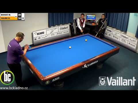 Czech National Championship 3-cushion SF Martin Boháč v Radovan Hájek