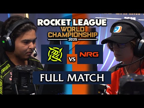 [FULL MATCH] NIP vs NRG | RLCS World Championship 2025