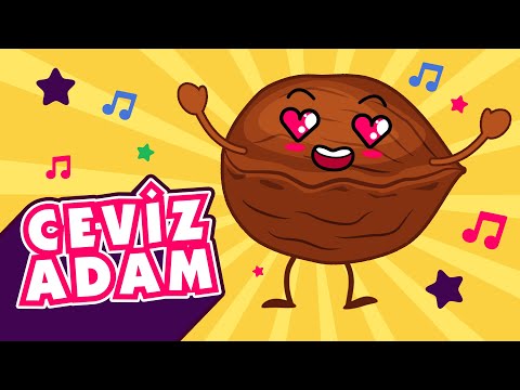 Ceviz Adam Şip Şap Şop | Eğlenceli Çocuk Şarkısı | 12 DAKİKA KESİNTİSİZ | Tatlış Tavşan