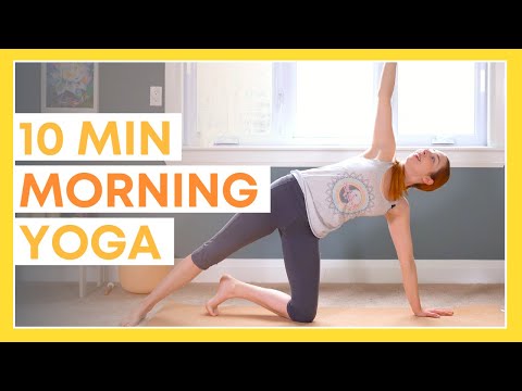10 min SOLAR PLEXUS CHAKRA Morning Yoga - Yoga for ENERGY