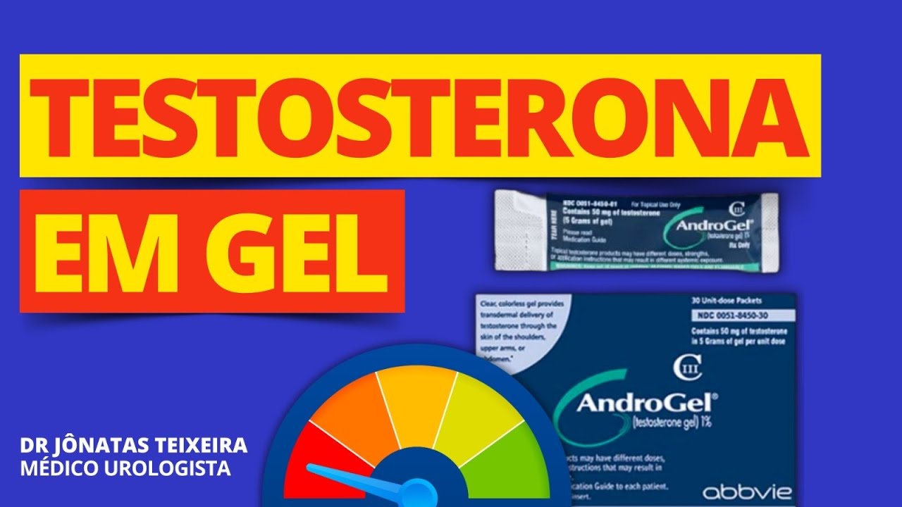 TESTOSTERONA EM GEL (ANDROGEL) | SAIBA AS VANTAGENS (UROLOGISTA RESPONDE)