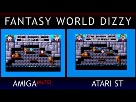 Amiga 500 V Atari ST - Fantasy World Dizzy