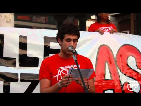 Grebalariak Aske! manifestazioa Deustun