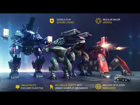 WAR ROBOTS - HANGAR ALL VERSIONS FROM WWR - 2014 TO 2019 - WR