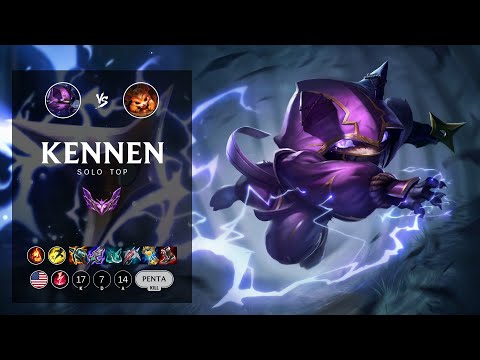 Kennen Top vs Gnar - NA Master Patch 12.8