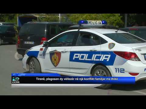 Tiranë, plagosen dy vëllezër në një konflikt familjar me thikë