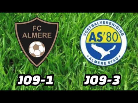 FC Almere JO9-1 - AS’80 JO9-3
