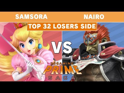 2GG: Prime Saga – eUnited | Samsora (Peach) vs. NRG | Nairo (Ganondorf) Top 32 Verliererseite