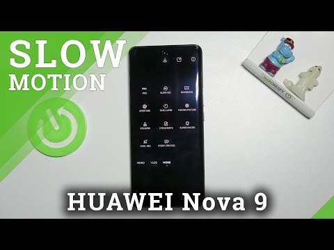 How to Change Speed of Slow Motion in HUAWEI Nova 9 - Camera Settings