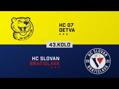 43.kolo HC 07 Detva - HC Slovan Bratislava HIGHLIGHTS
