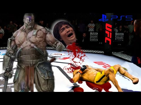 UFC4  Bruce Lee vs Titan Killer EA Sports UFC 4