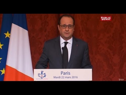 François Hollande : «  La France et la Belgique sont liées par l’horreur »