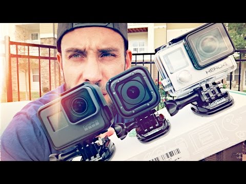 GoPro HERO5 BLACK vs HERO5 SESSION vs HERO4 SILVER