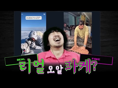 리얼 오알 파케?