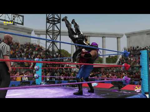 WIWA Wrestling Match #478: Crow Gunner vs Black Widow