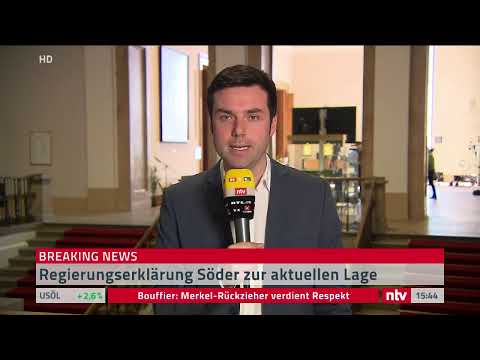 Corona LIVE: Bayerns Ministerpräsident Söder gibt eine Regierungserklärung ab