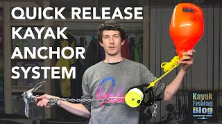 Quick Release Kayak Anchor System for Fishing Kayaks