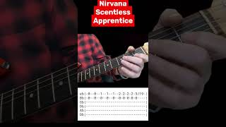 Scentless Apprentice Nirvana Guitar Tutorial