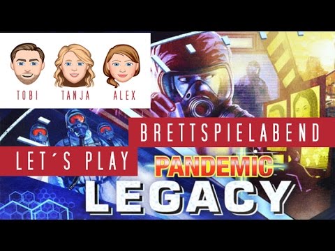 Brettspielabend: Pandemic Legacy - Januar | ACHTUNG SPOILER!!! | Let`s Play