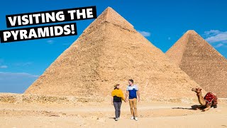WE VISITED EGYPT'S GREAT PYRAMIDS (and went inside!!)