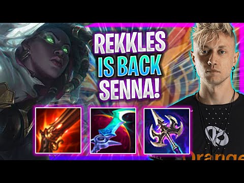 REKKLES BRINGS BACK SENNA IN SOLOQ! | KC Rekkles Plays Senna SUPPORT vs Heimerdinger!