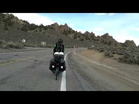 Great American Bike Race Day 1 Mammoth Lakes Airport to CAL-Nevada border