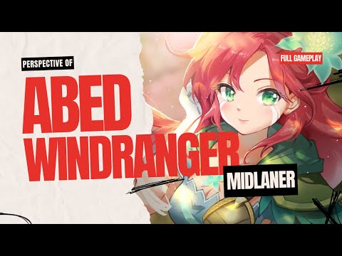 ABED WINDRANGER MIDLANE - DOTA 2 PATCH 7.35D
