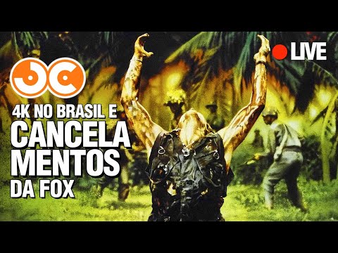 🔴 LIVE #30 | CANCELAMENTOS DA FOX E 4K NO BRASIL