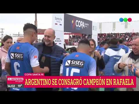 Argentino campeón de la Copa Santa Fe