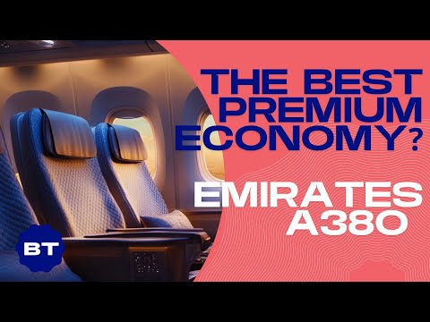 Emirates Premium Economy Review | London to Dubai ✈️ The BEST Premium Economy in the Sky?