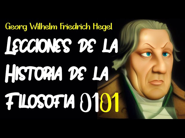 Vídeo relacionado con Lecciones Sobre La Historia De La Filosofia I (Filosofia (fce))