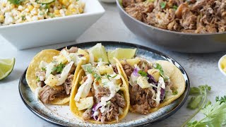 Pulled Pork Tacos With Pineapple Slaw