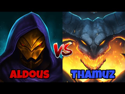 ALDOUS VS THAMUZ {1vs1} MOBILE LEGEND BANG BNAG 2022