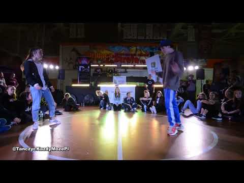 Wirująca Strefa 2017 / Naćka vs Staszek / Ćwierćfinał Hip Hop 1vs1/ 12 -15 lat