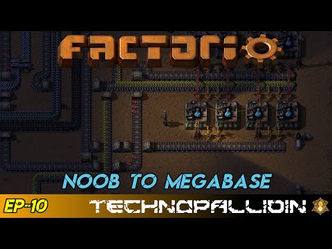 EP-10: Factorio, Noob to Megabase Klendathu - Blue Science!