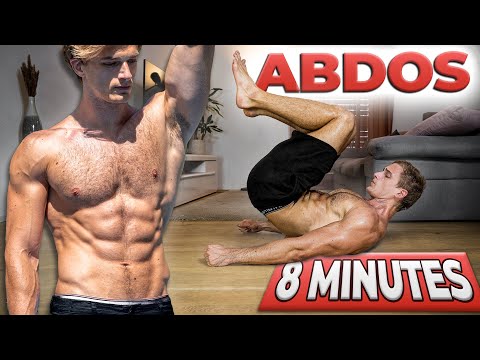 ABS & OBLIQUES in 8 Minutes at Home! 🔥 (Program)