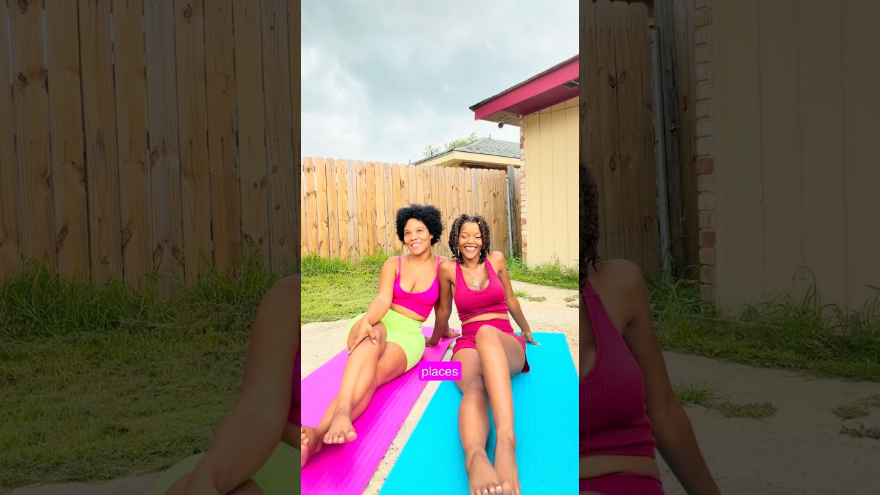Conscious Living : Fitness & Breathwork #shorts #fitness #workout #breathwork #sisters #spirituality
