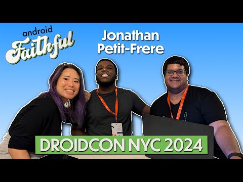 Interview with Jonathan Petit-Frere from Netflix - Droidcon NYC